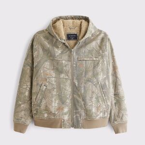 Abercrombie camo chore coat medium